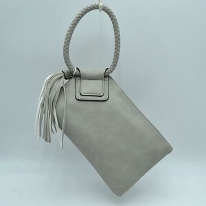 Cute Braided Ring Tassel Handle Wristlet